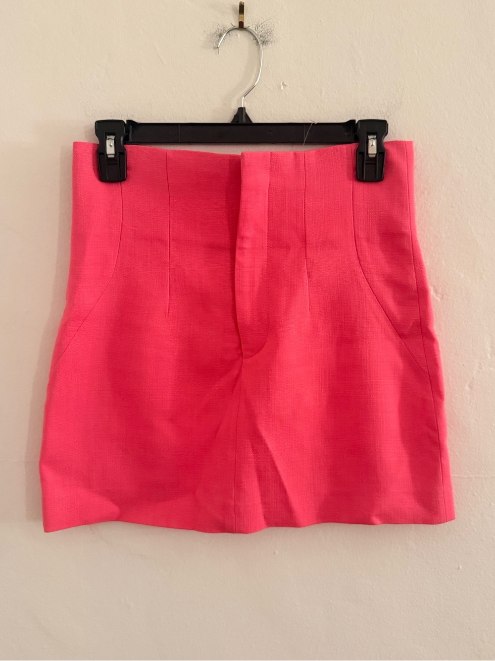 Zara Hot Pink Mini Skirt NWT
